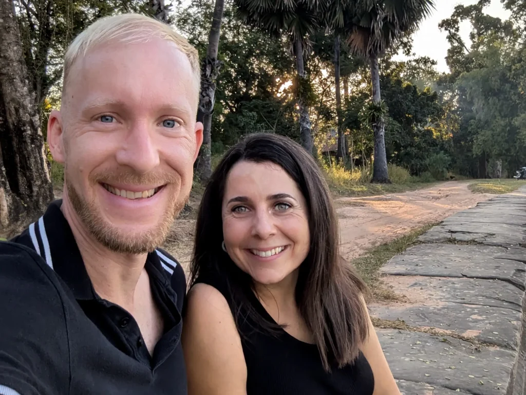 Daniel und Hanna in Kambodscha